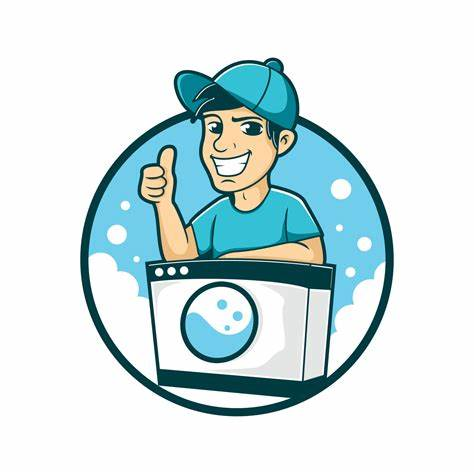 Laundry service illustration